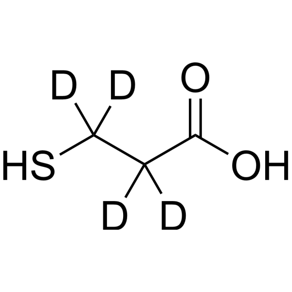 3-Mercaptopropionic acid-d4 1141488-67-6